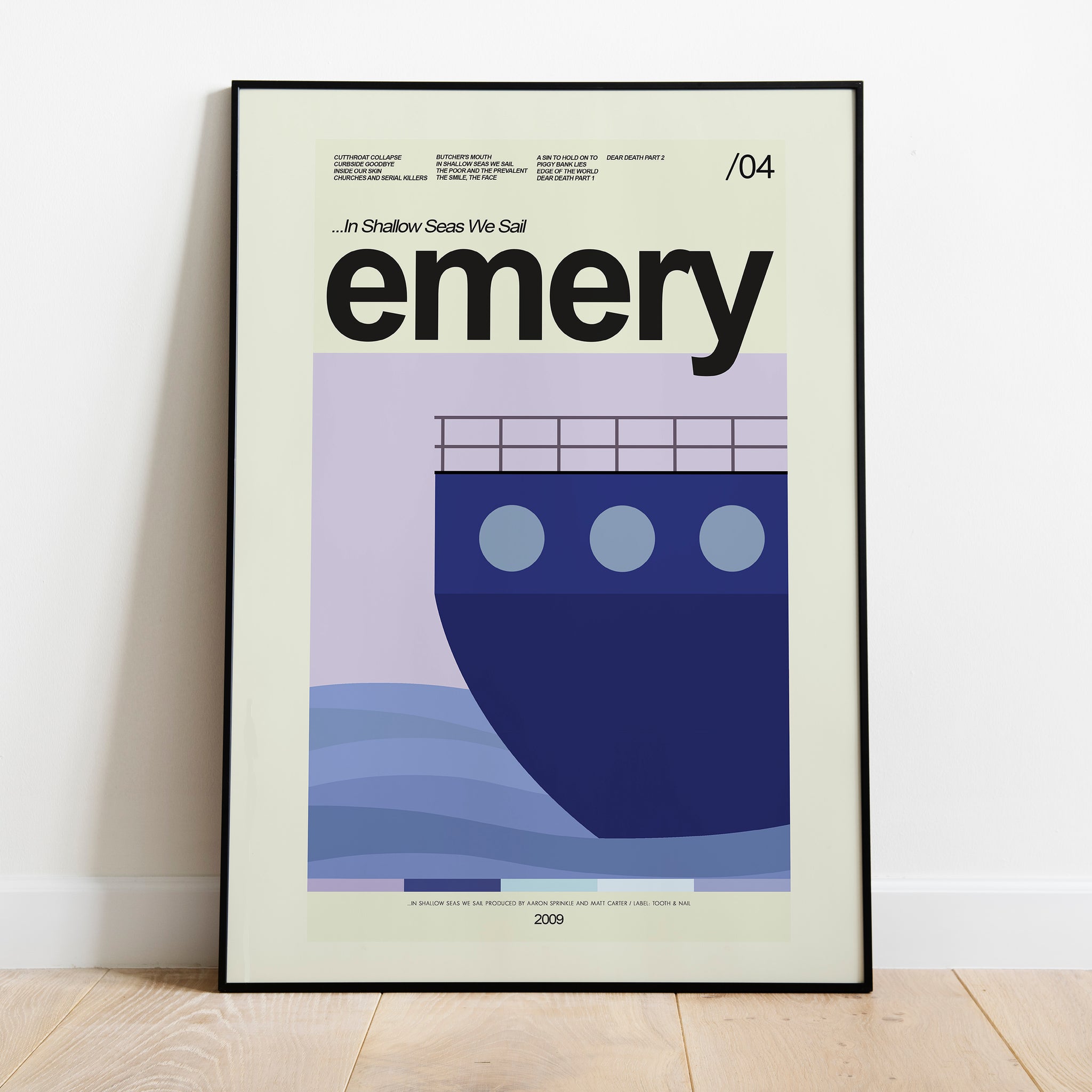 In Shallow Seas We Sail Poster