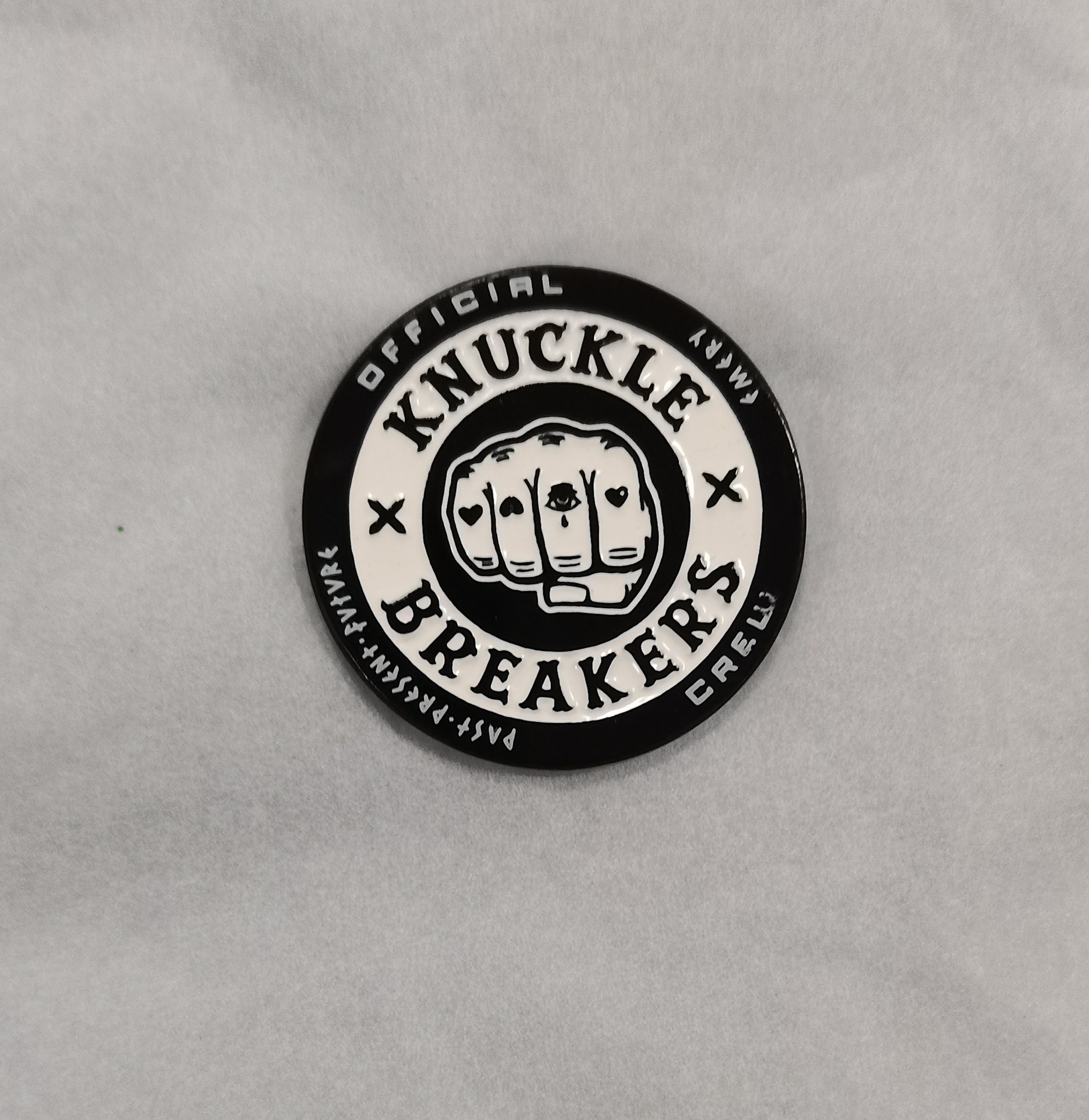 Knuckle Breaker Crew Lapel Pin